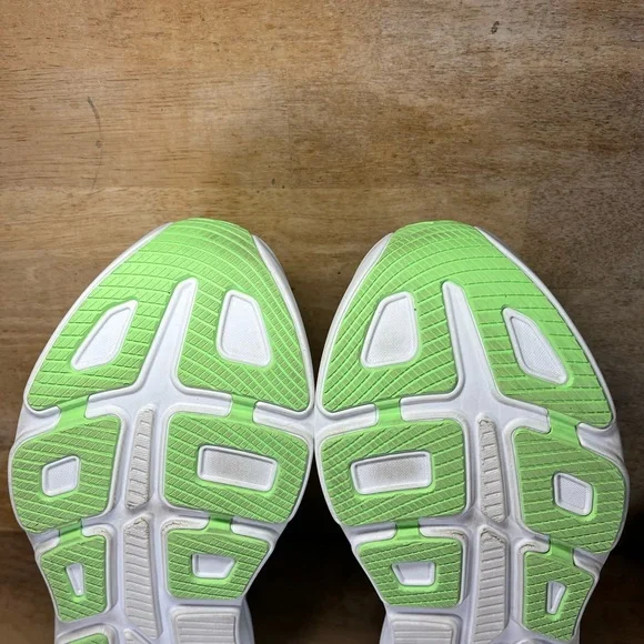 Hoka One One Bondi 9 REFLECTIVE Mens Size 14 Running Shoes Luna Moth Blue Spark - Picture 10 of 12